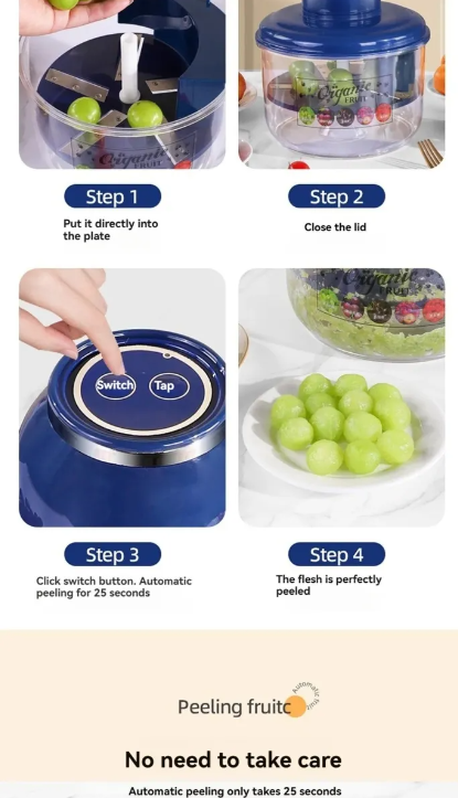 Pelador Automático De Frutas