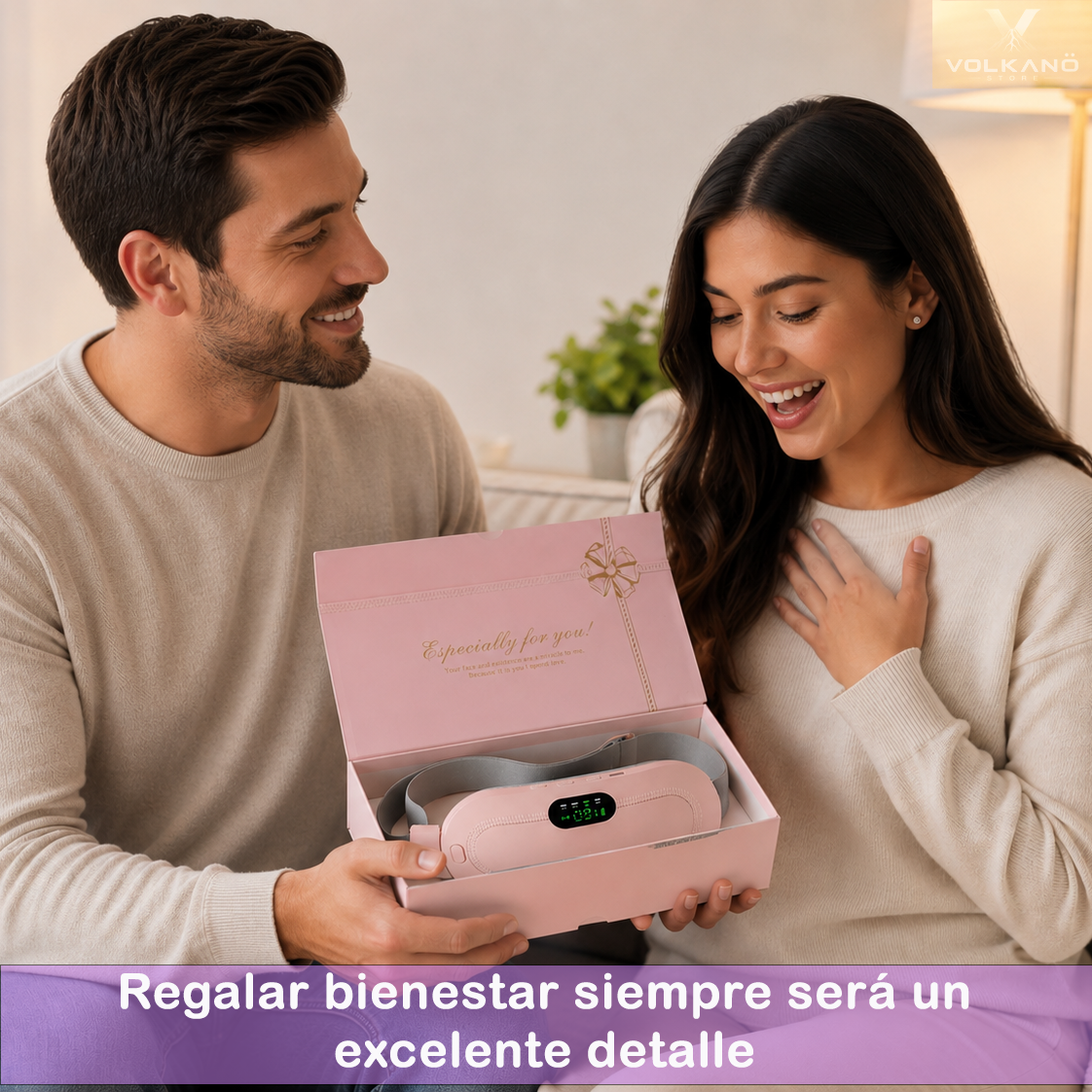Masajeador Térmico Menstrual